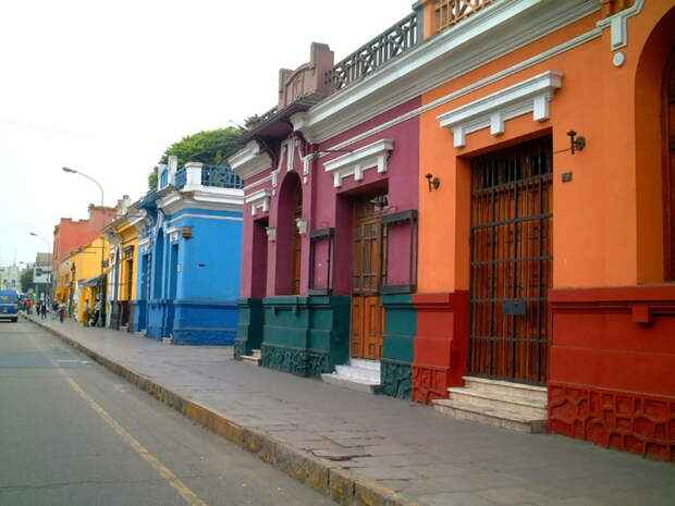 Barranco, Lima, Peru Barranco, Lima, Peru архитектура, пейзаж, разноцветные города, юмор