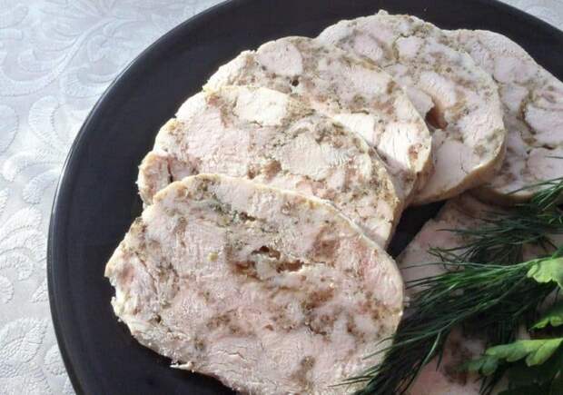 Ветчина куриная с сыром