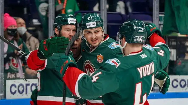 «Ак Барс» победил рижское «Динамо» в матче КХЛ