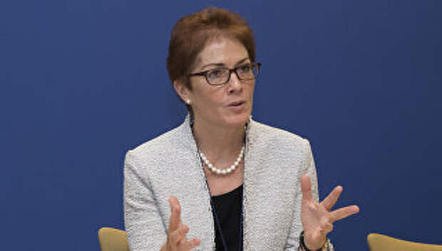 Посол США на Украине Мари Йованович. Архивное фото