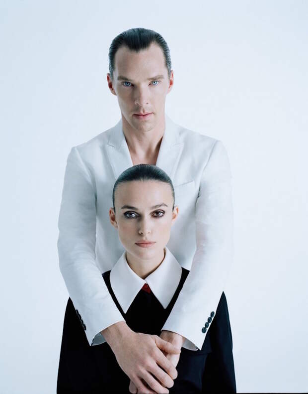 Benedict Cumberbatch & Keira Knightley celebrities, знаменитости, фотохудожники