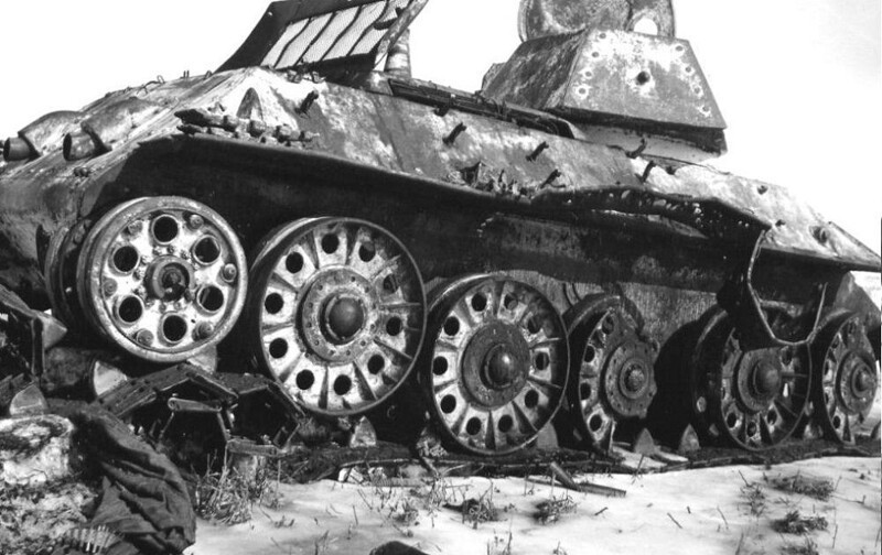 Про поражаемость танка Т-34