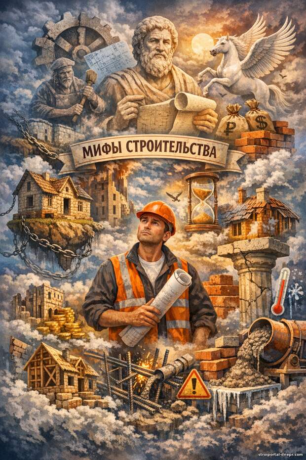 Мифология строительства: во что верят, что повторяют и почему это опасно