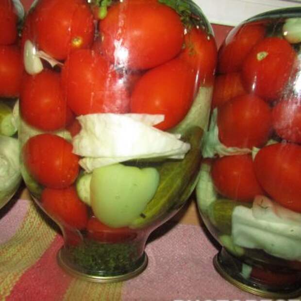 Маринованное ассорти из овощей - рецепт с фото