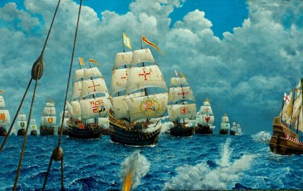 Армада в море - Гравелинское сражение: Англия против Непобедимой Армады | Военно-исторический портал Warspot.ru