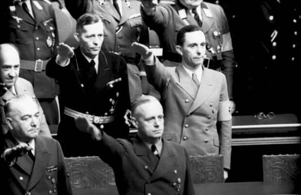 Иоахим фон Риббентроп в Рейхстаге, 1941 год