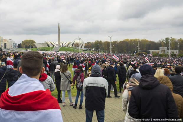 Беларусь, протесты 25 октября.