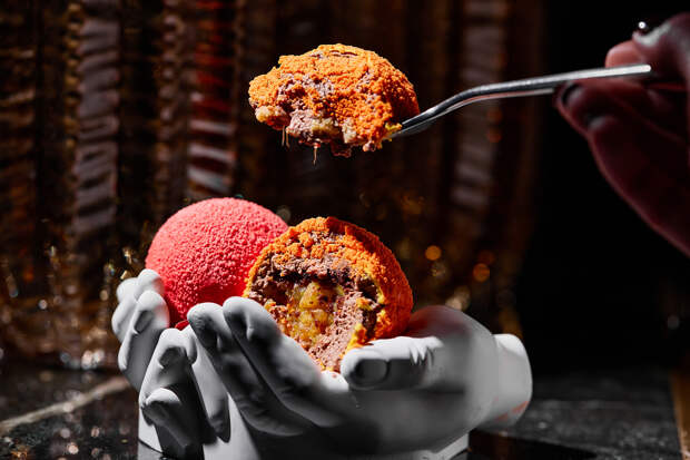 Десерт «Мужчины с Марса — женщины с Венеры»