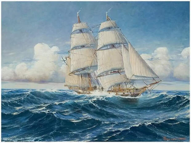 Винтовые корветы: по изгибам зелёных зыбей