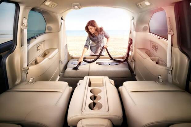 Honda Odyssey: пылесос авто, комплектация