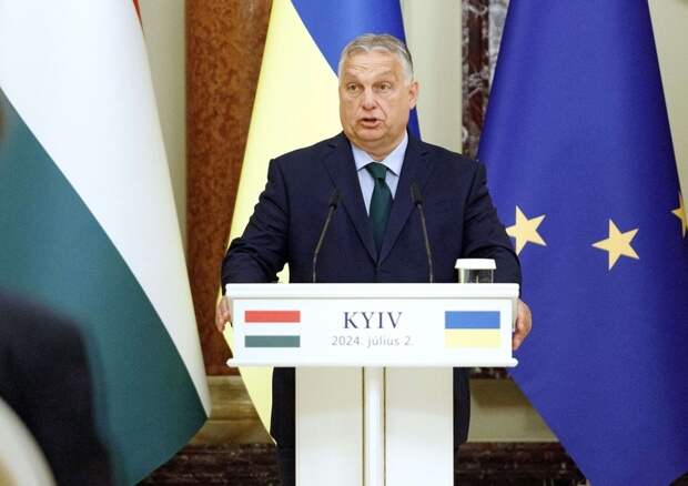 Премьер-министр Венгрии Виктор Орбан встретился с президентом Украины Владимиром Зеленским.-3