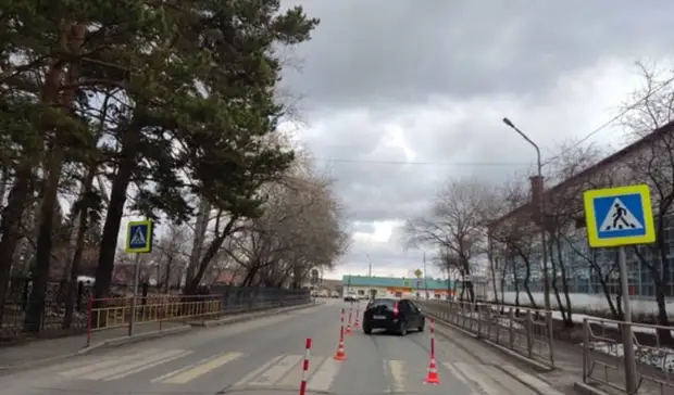 Тюменец на автомобиле «Лада Калина» сбил школьника на пешеходном переходе