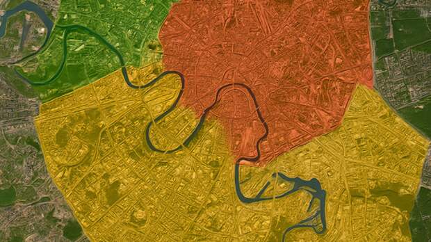 Кто, где живет в Москве? Где богатые, а где бедные?