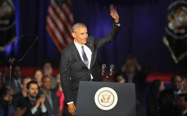 Обама прослезился от собственной прощальной речи (ВИДЕО)