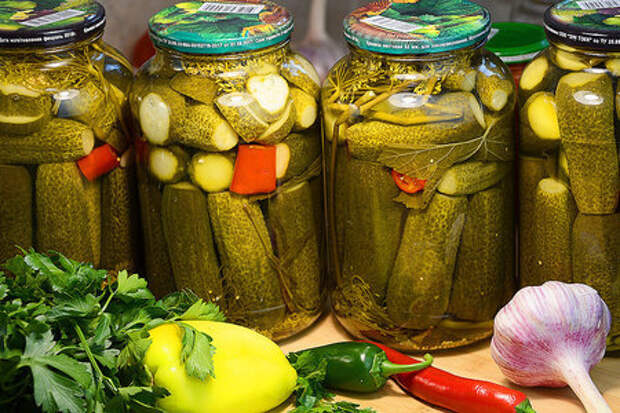 Заготовка маринованных огурцов на зиму