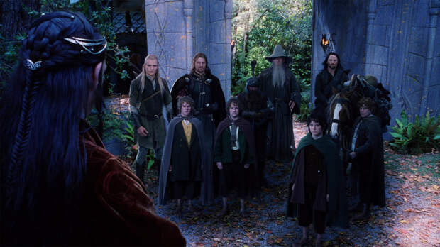 Кадр из фильма «Властелин колец: Братство кольца»