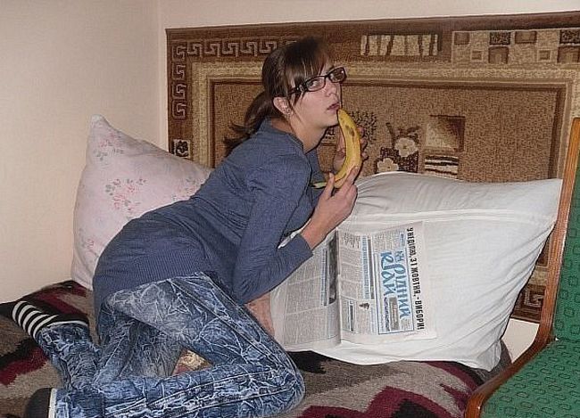 Глупые и смешные фотографии девушек из социальных сетей (83 фото)