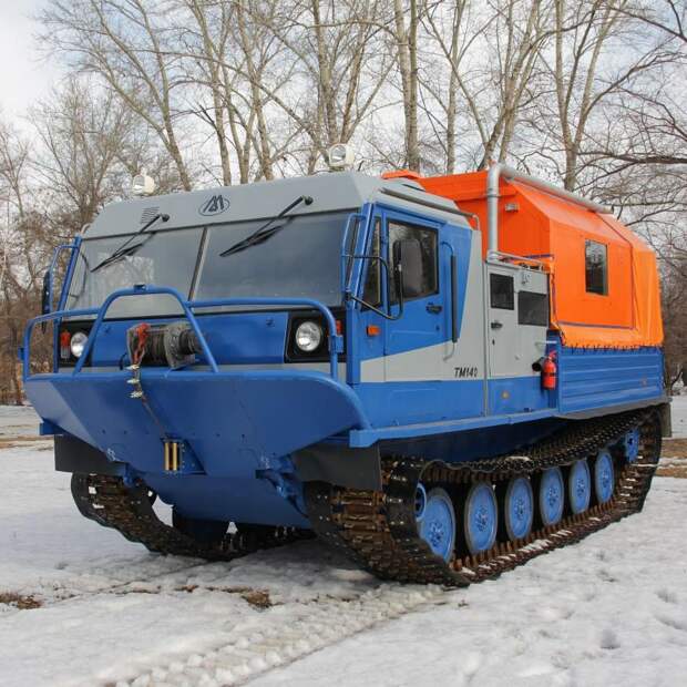 Курганмашзавод поставил вездеход ТМ-140 для разведки полезных ископаемых в Якутии