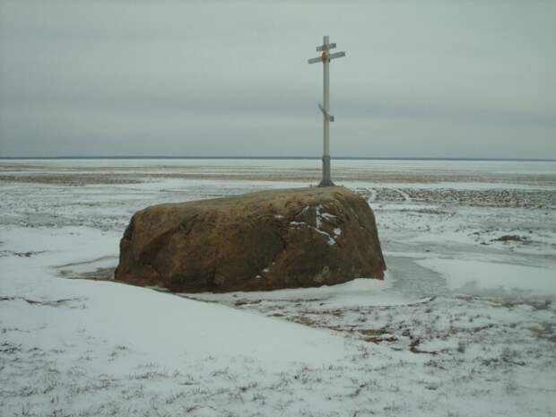 прп_Антоний_Римлянин_его_камень_близ_деревни_Мстонь