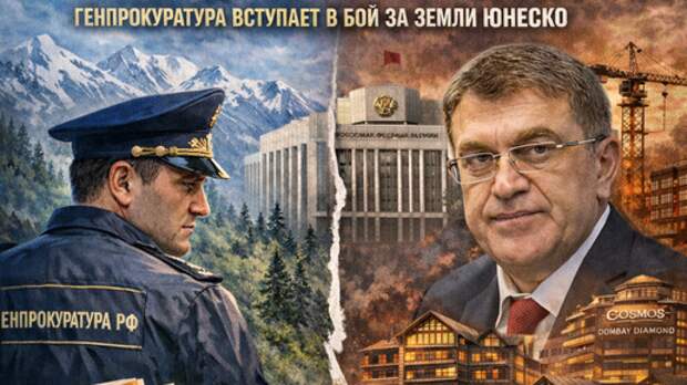 Генпрокуратура вступает в бой за земли ЮНЕСКО, которые стали частной собственностью сенатора Совфеда от Карачаево-Черкесии