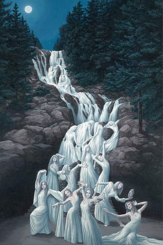 Творчество канадского художника Robert Gonsalves.