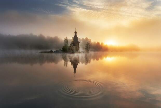 4. Река Вуокса. Фото: Эдуард Гордеев пейзажи, россия, фотохудожники