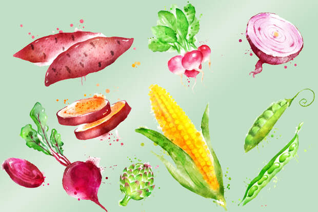 Крахмалистые овощи — что это?