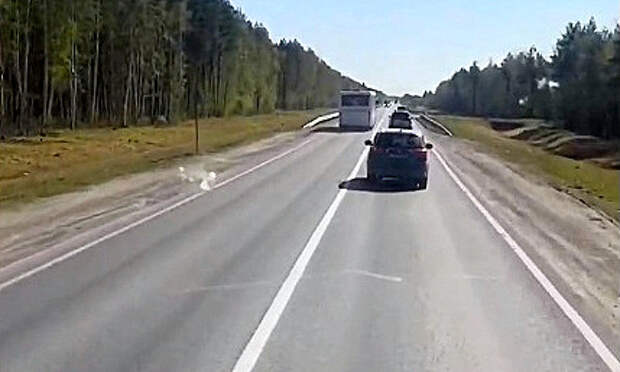 Водитель автобуса, устроивший гонки на трассе Архангельск-Северодвинск, попал под суд