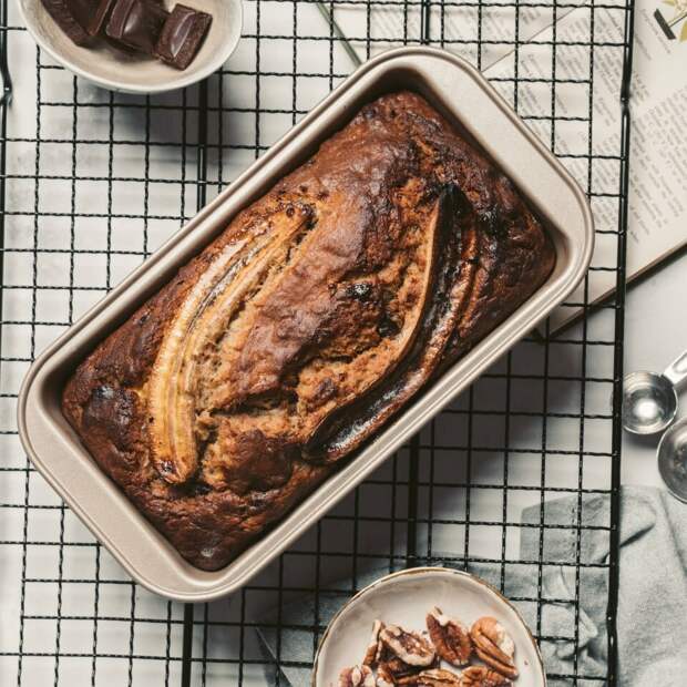 Безумно вкусный банановый кекс!