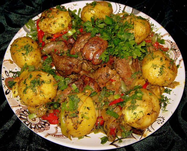 Картошка с куриной печенью в духовке: рецепт, советы и рекомендации