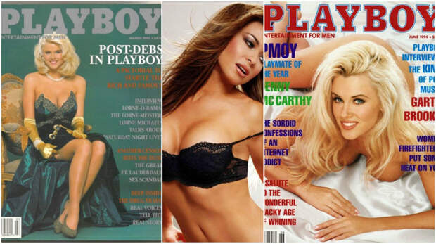 Модели на обложках Playboy, которые впервые разделись с 1980 по 1995 журнал playboy, модель, сексуальная девушка, тогда и  сейчас, фото