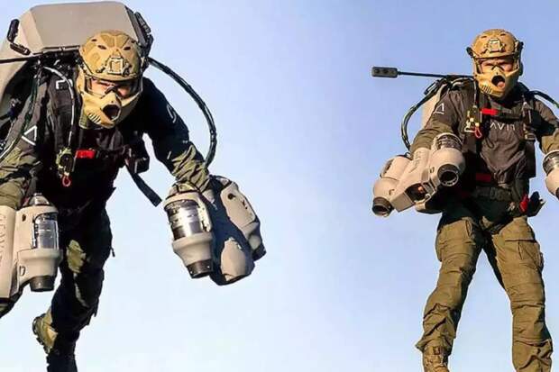 Реактивный костюм на Aero India 2023