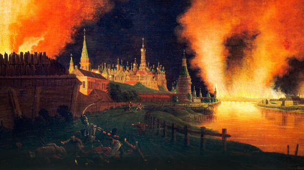 Кто сжег Москву в 1812 году?