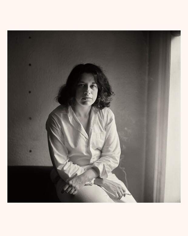 Питер Худжар, «Portraits in Life and Dead». Фран Лебовиц, 1975