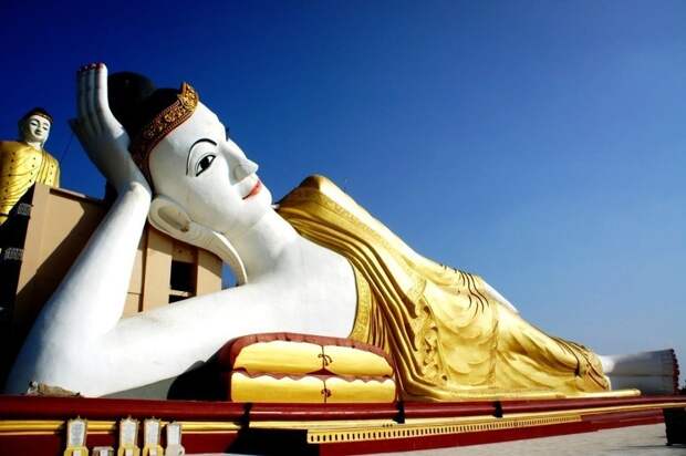 Что находится внутри самой высокой статуи Будды в Мьянме