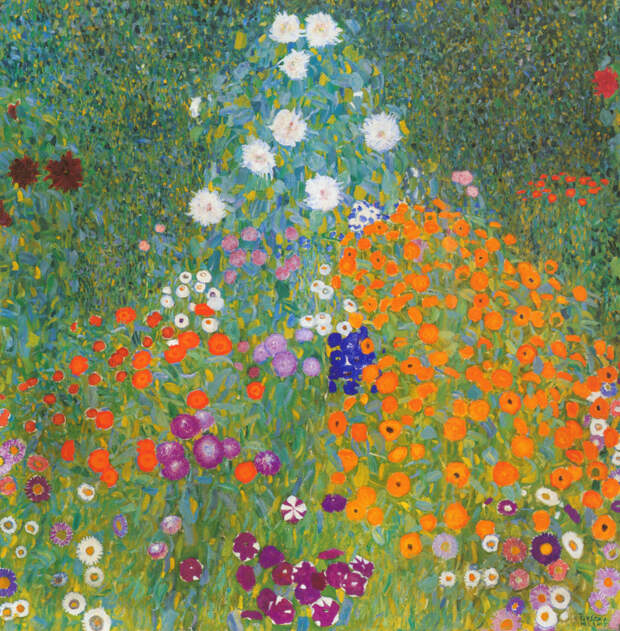 Густав Климт. Цветущий сад