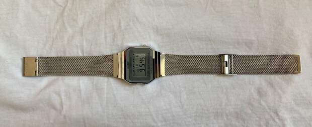 Самые тонкие электронные часы от Casio, всего 6 миллиметров! Обзор модели A700WEM