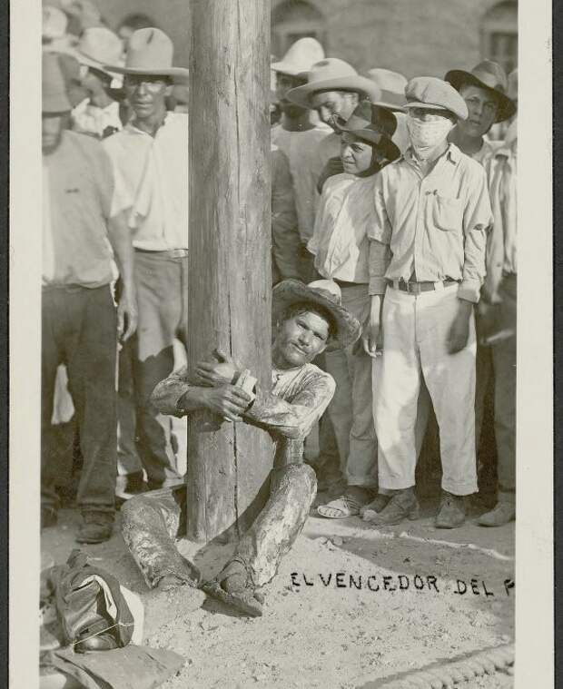 Вор перед казнью. Гуэймас. Мексика. 1920 история, события, фото