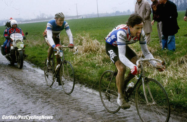 Hoogvliet - Netherlands  - wielrennen - cycling - radsport - cyclisme -  Archives - Stock - Archief -  Sean Kelly - Paris - Roubaix  - photo Cor Vos © 2014