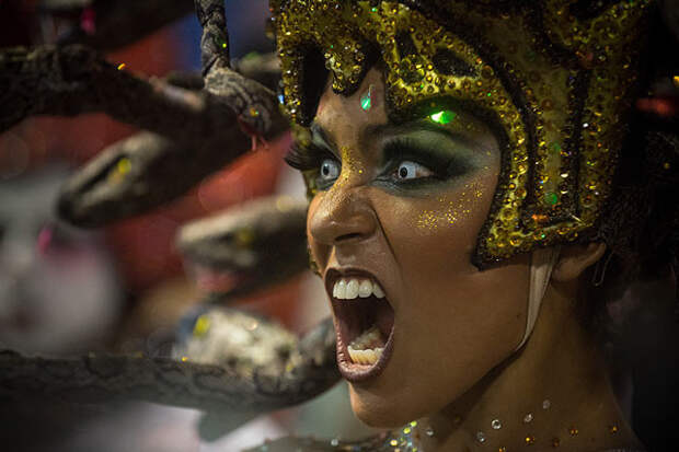 Карнавал в Рио: ангелы и демоны 2017 года бразилия, карнавал, рио