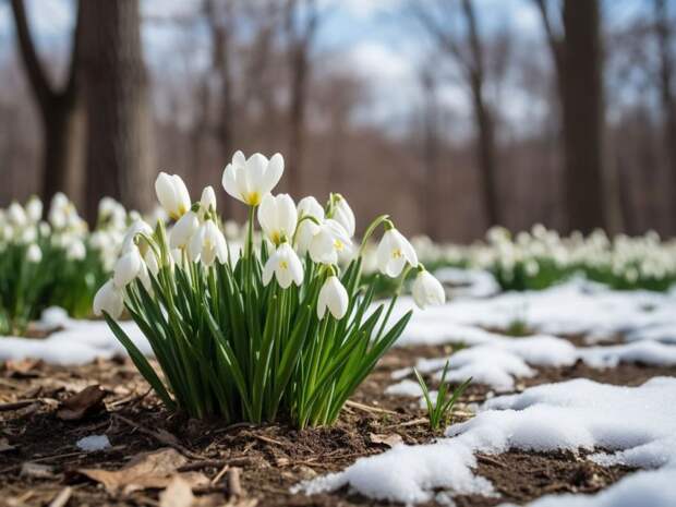 Мороз не уходит из Приморского края даже весной