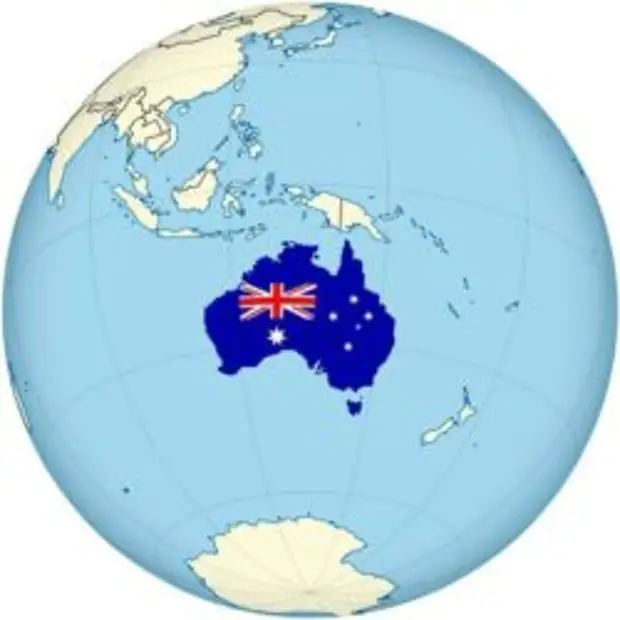 Океания союз. Геоконтур Австралии. Австралия геоконтур континента. Австралия на глобусе. Океания на глобусе.