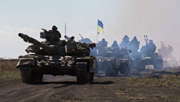Танки украинской армии. Архивное фото Танки украинской армии. Архивное фото
