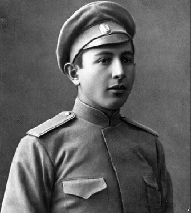 Прапорщик Иван Баграмян, 1917 год