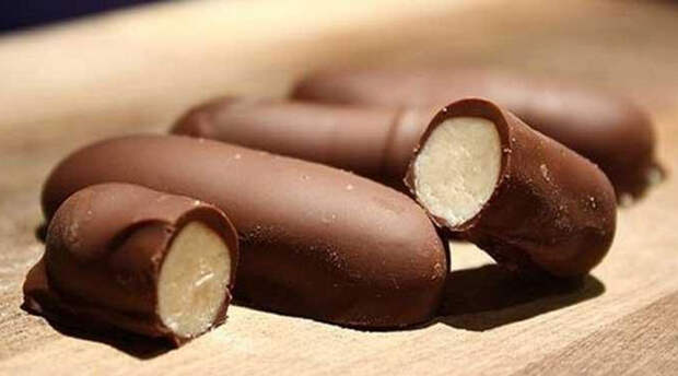 Десерт «Шоколадные пальчики». Готовится довольно просто и быстро.