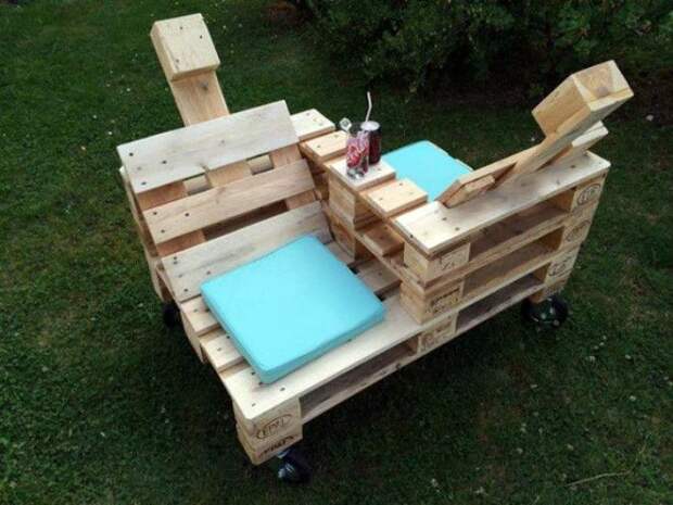 Парный шезлонг. Парный шезлонг