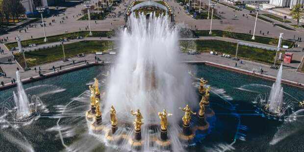 Московские фонтаны готовы к открытию сезона