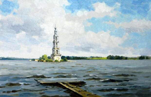 Акварели старинных русских городов Ольги Ивлевой