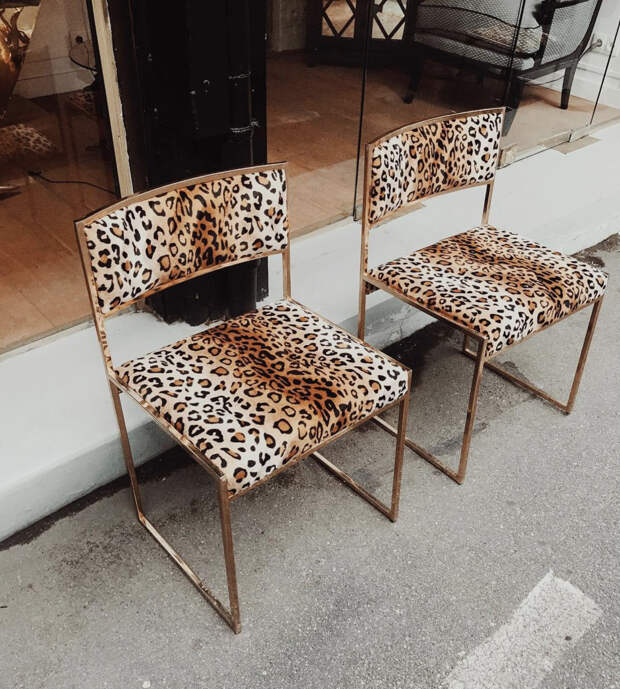 Leopard chairs, taken by Vivian Hoorn. | decor, inspiration, aesthetic, design | Allegory of Vanity