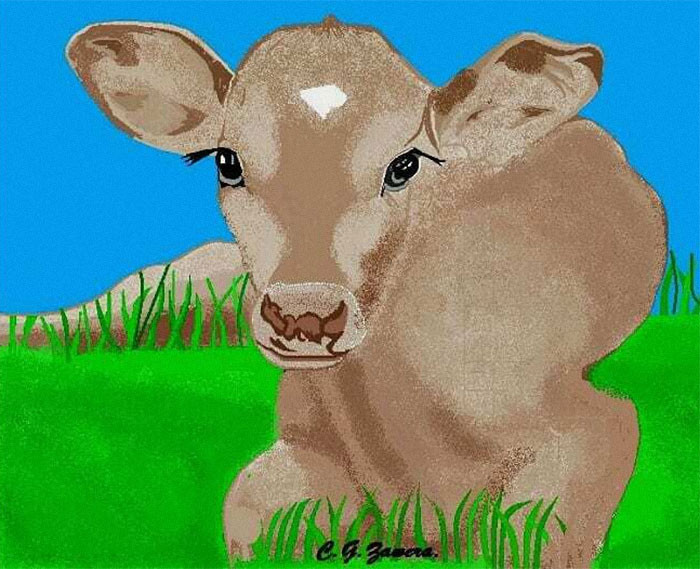 Детализированные картины в MS Paint от 91-летней испанки
